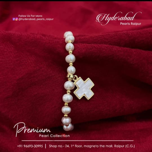 White Pearl Plus Bracelet