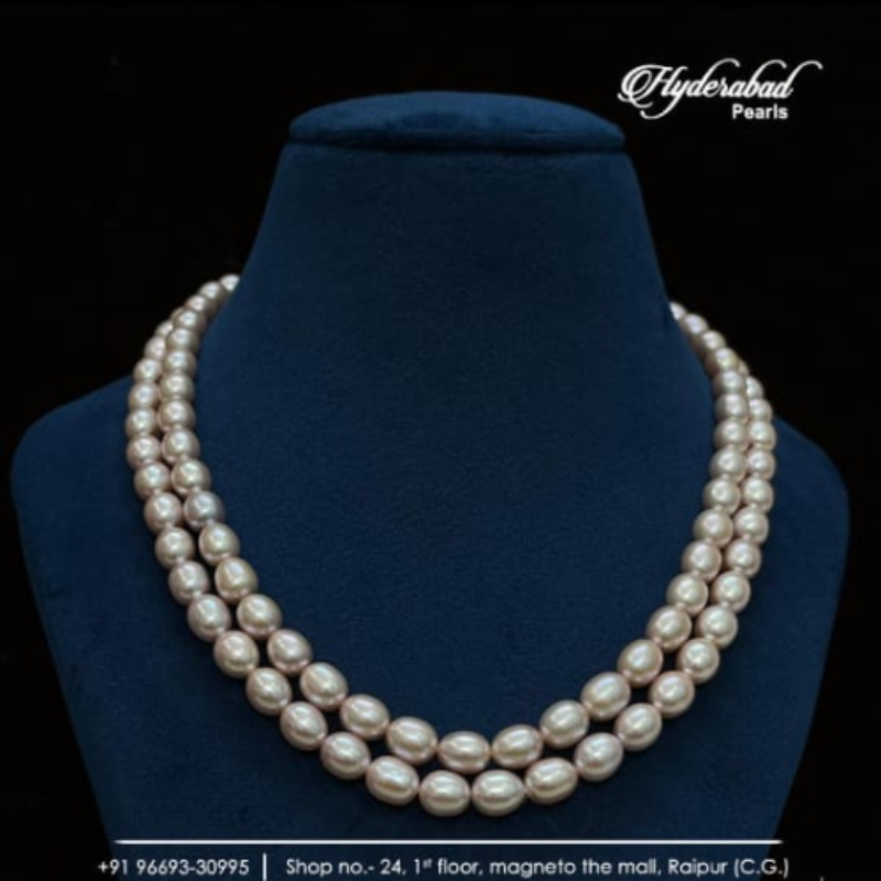 Radiant White Pearl Necklace