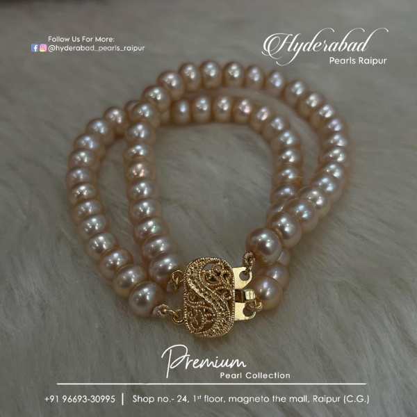 Graceful White Pearl Adornments